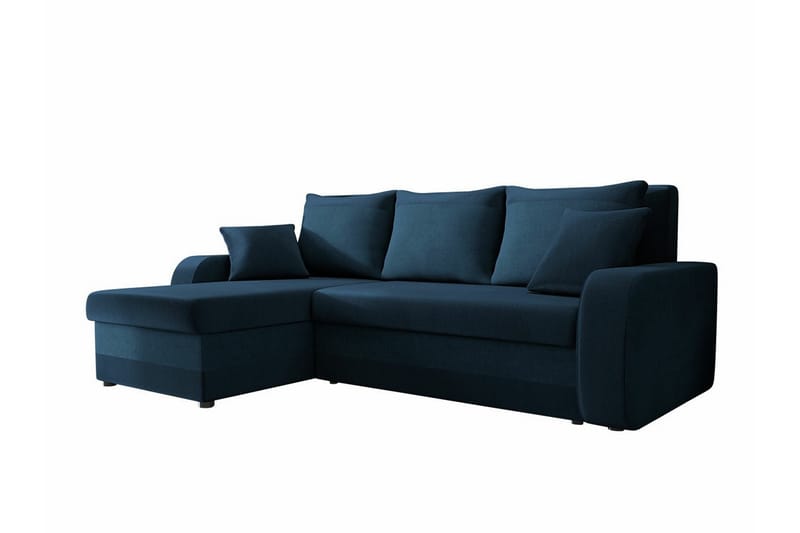 Kintore 3-seters Hjørnesovesofa - Mørkeblå - Møbler - Sofaer - Sovesofaer