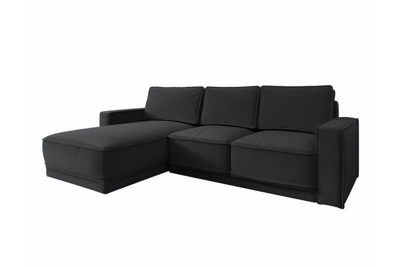 Kintore 3-seters Hjørnesovesofa - Mørkegrå - Møbler - Sofaer - Sovesofaer