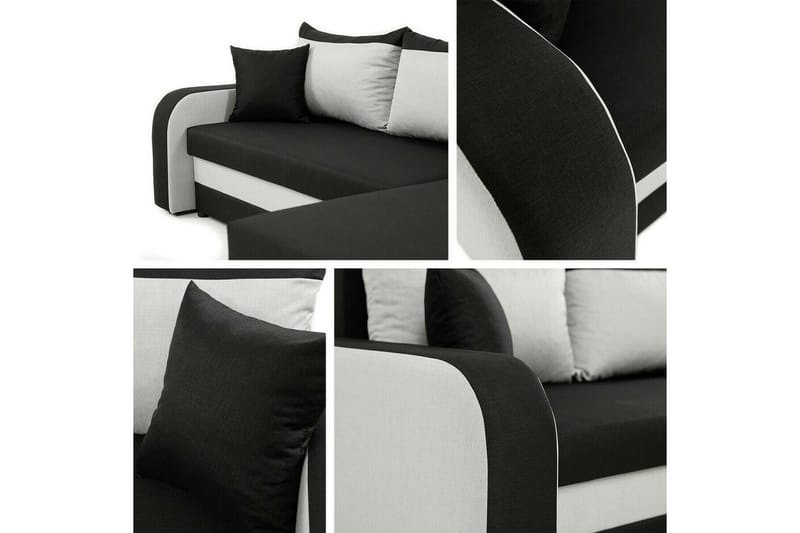 Kintore 3-seters Hjørnesovesofa - Mørkegul - Møbler - Sofaer - Sovesofaer