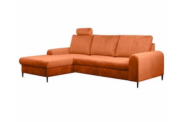 Kintore 3-seters Hjørnesovesofa - Oransje - Møbler - Sofaer - Sovesofaer