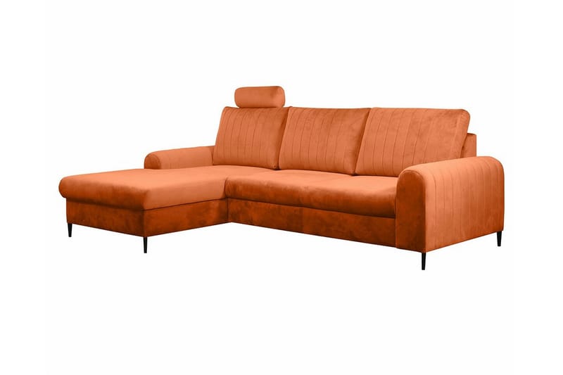 Kintore 3-seters Hjørnesovesofa - Oransje - Møbler - Sofaer - Sovesofaer