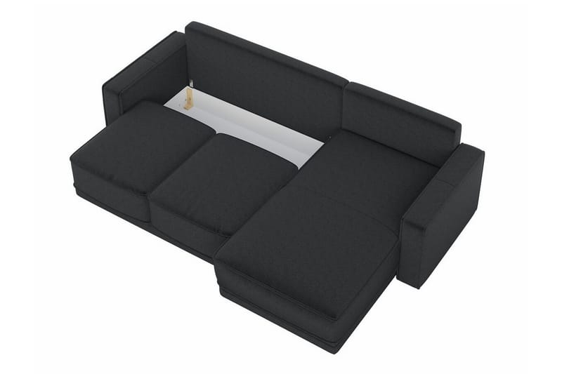 Kintore 3-seters Hjørnesovesofa - Rosa - Møbler - Sofaer - Sovesofaer