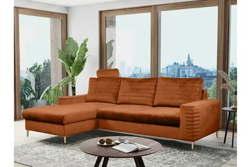 Kintore 3-seters hjørnesovesofa - Møbler - Sofaer - Sovesofaer