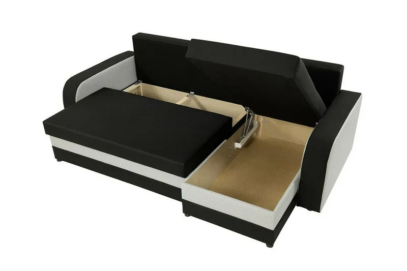 Kintore 3-sits Hörnbäddsoffa Beige/Light beige - Møbler - Sofaer - Sovesofaer