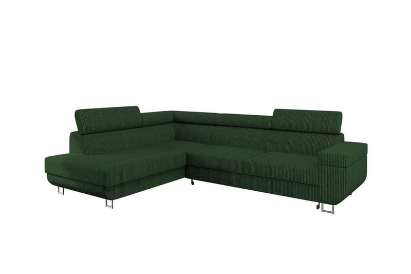 Kintore 3-sits Hörnbäddsoffa Dark green, undefined