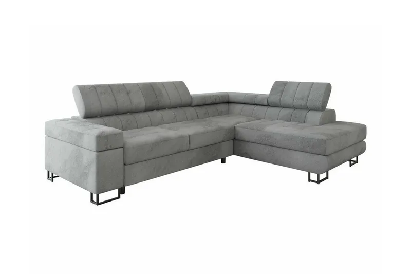 Kintore 3-sits Hörnbäddsoffa Light grey/Dark grey, undefined