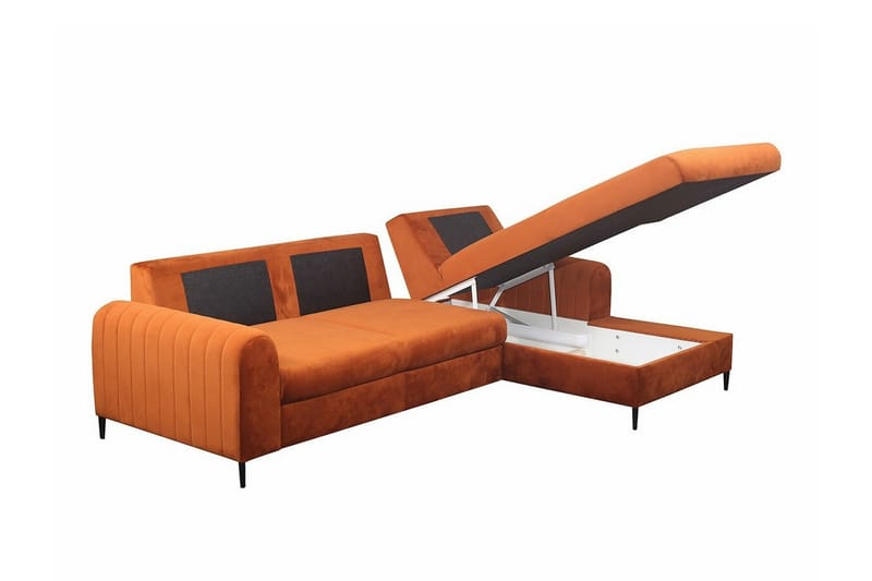 Kintore 3-sits Hörnbäddsoffa NO_BRAND Dark blue - Møbler - Sofaer - Sovesofaer