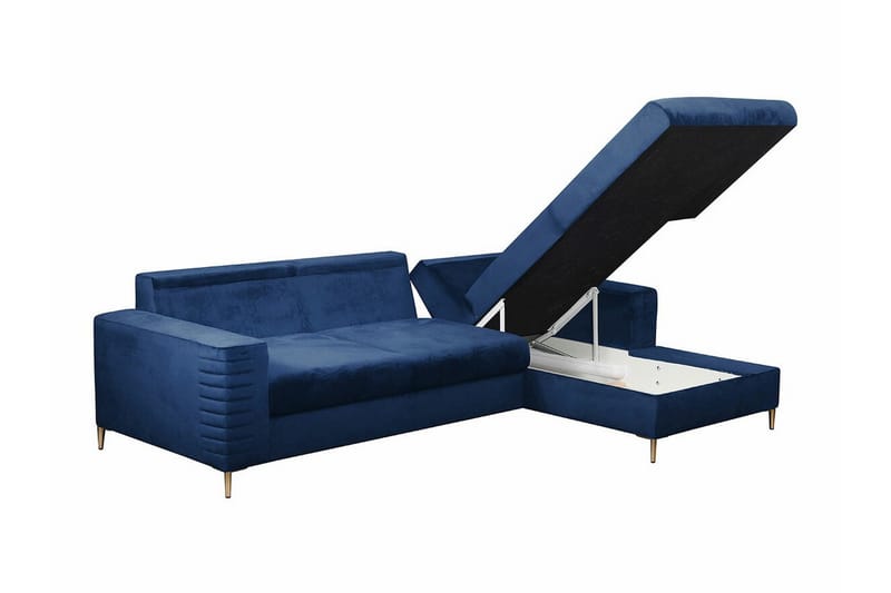 Kintore 3-sits Hörnbäddsoffa NO_BRAND Green - Møbler - Sofaer - Sovesofaer