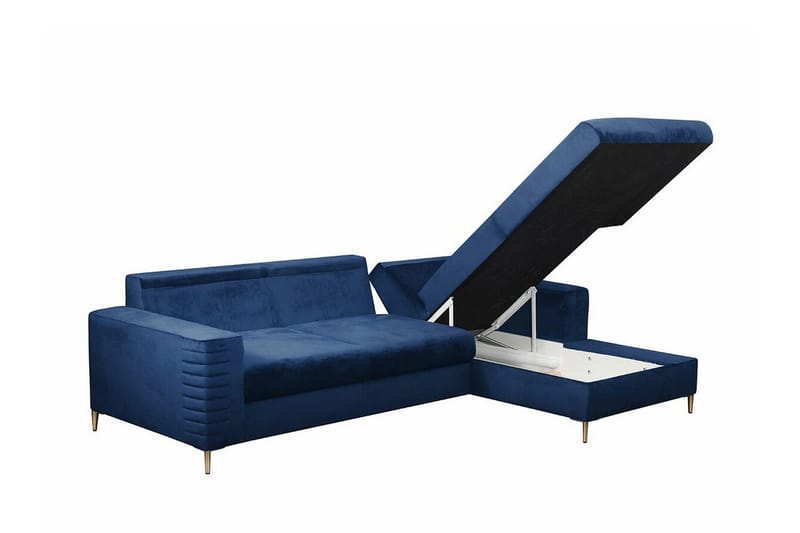 Kintore 3-sits Hörnbäddsoffa Orange - Møbler - Sofaer - Sovesofaer