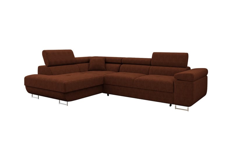Kintore 4-seters Hjørnesovesofa - Brun - Møbler - Sofaer - Sovesofaer