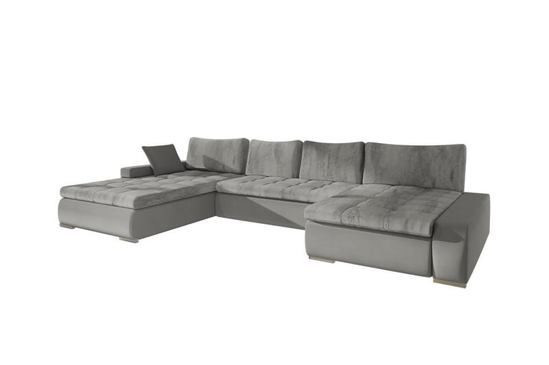 Kintore 4-seters Hjørnesovesofa - Grå - Møbler - Sofaer - Sovesofaer