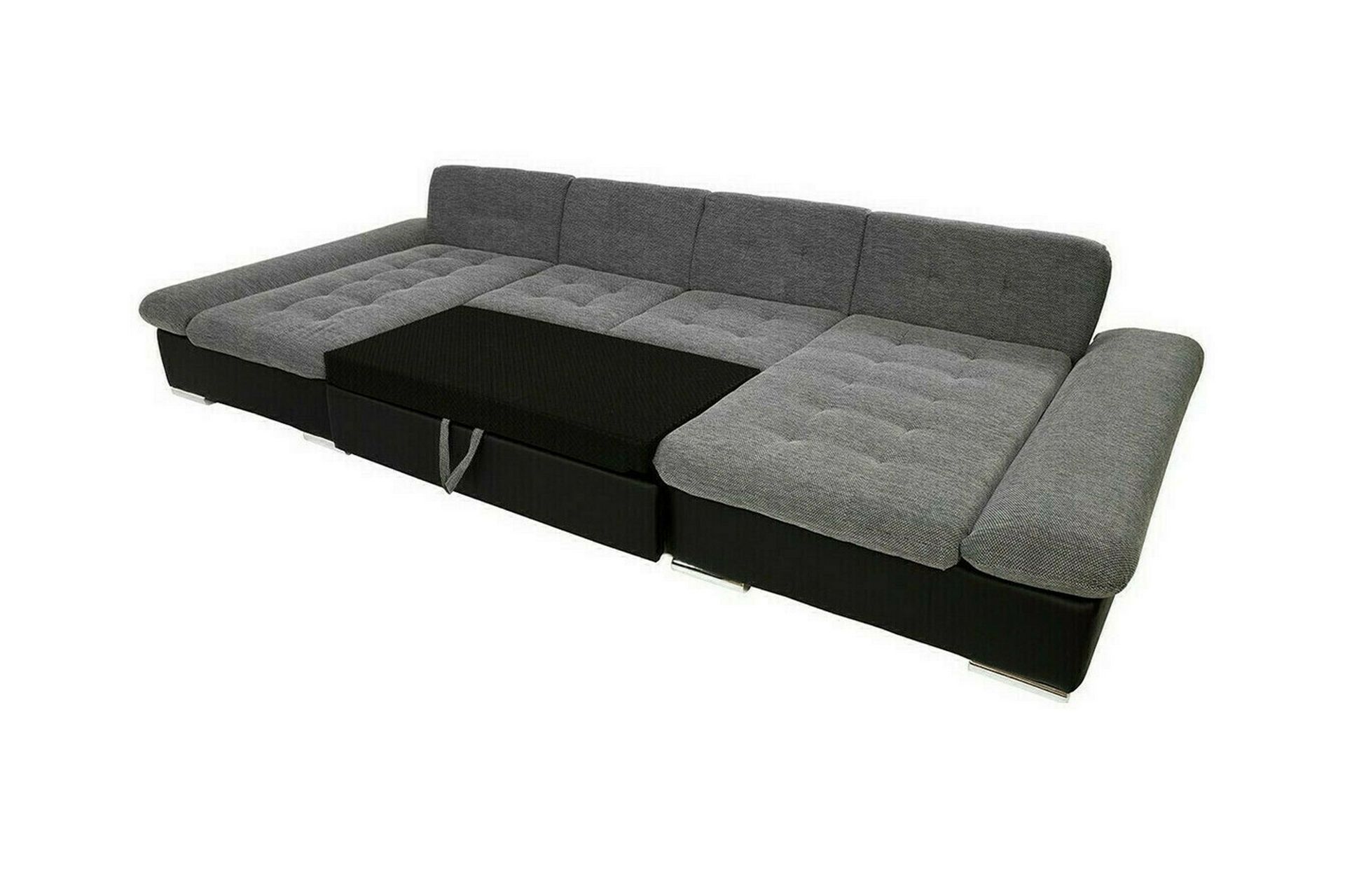 Kintore 4-seters Hjørnesovesofa - Lysegrå - Møbler - Sofaer - Sovesofaer