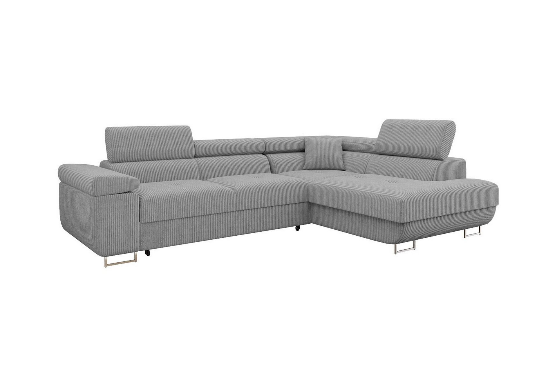 Kintore 4-seters Hjørnesovesofa - Lysegrå - Møbler - Sofaer - Sovesofaer