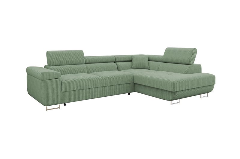 Kintore 4-seters Hjørnesovesofa - Lysegrønn - Møbler - Sofaer - Sovesofaer