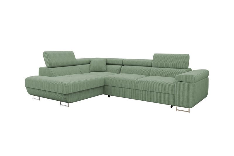 Kintore 4-seters Hjørnesovesofa - Lysegrønn/Grønn/Mynte - Møbler - Sofaer - Sovesofaer