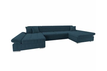 Kintore 4-seters Hjørnesovesofa - Mørkeblå - Møbler - Sofaer - Sovesofaer