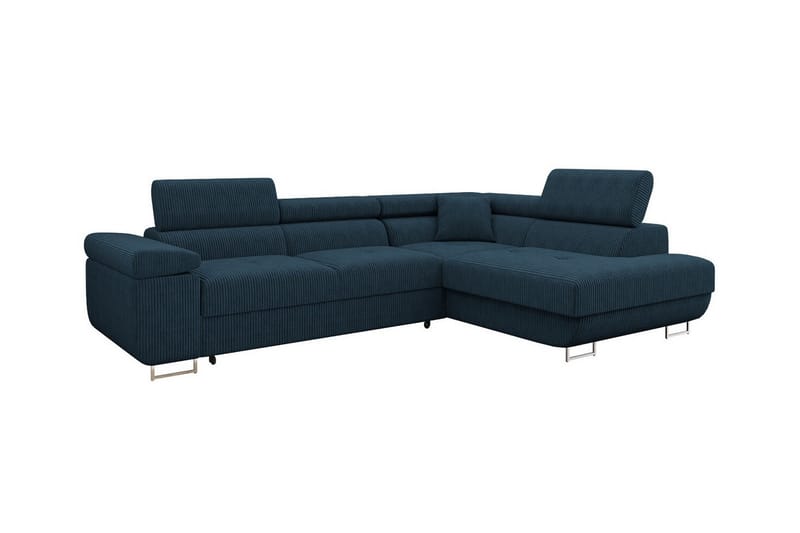 Kintore 4-seters Hjørnesovesofa - Mørkeblå - Møbler - Sofaer - Sovesofaer