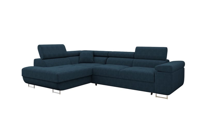 Kintore 4-seters Hjørnesovesofa - Mørkeblå - Møbler - Sofaer - Sovesofaer