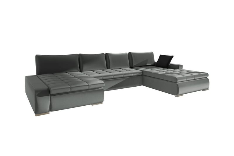 Kintore 4-seters Hjørnesovesofa - Mørkegrå - Møbler - Sofaer - Sovesofaer
