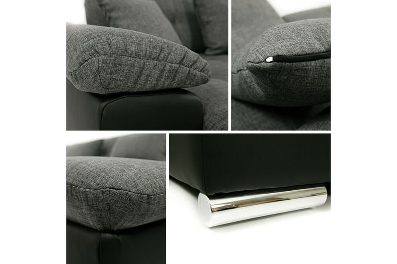 Kintore 4-seters Hjørnesovesofa - Mørkerosa - Møbler - Sofaer - Sovesofaer