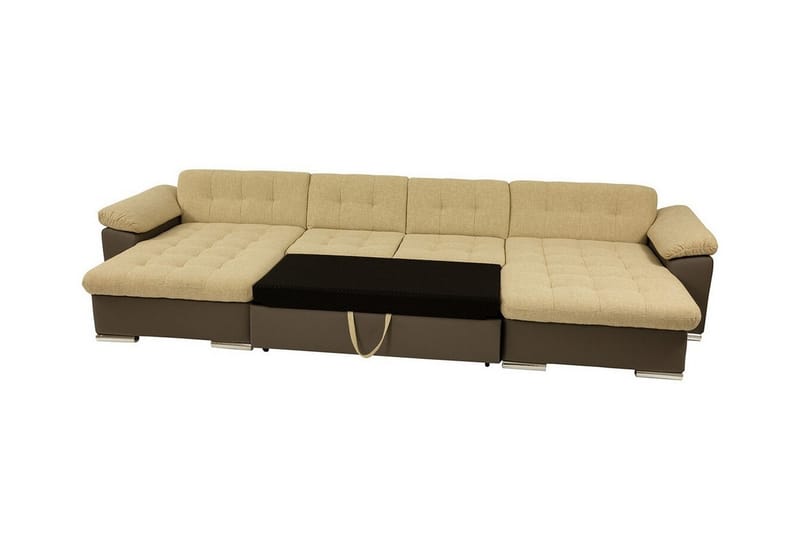 Kintore 4-seters Hjørnesovesofa - Turkis - Møbler - Sofaer - Sovesofaer
