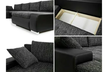 Kintore 4-seters hjørnesovesofa - Møbler - Sofaer - Sovesofaer