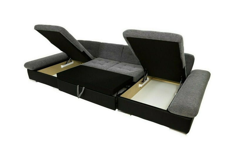 Kintore 4-sits Hörnbäddsoffa Dark green - Møbler - Sofaer - Sovesofaer