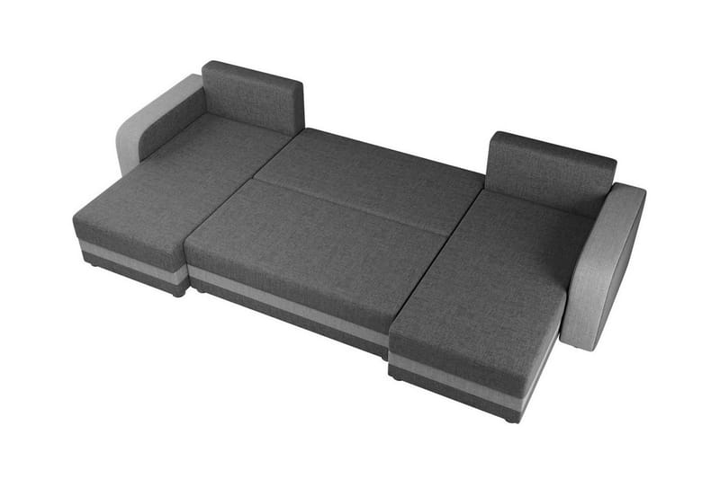 Kintore 4-sits Hörnbäddsoffa Dark grey - Møbler - Sofaer - Sovesofaer