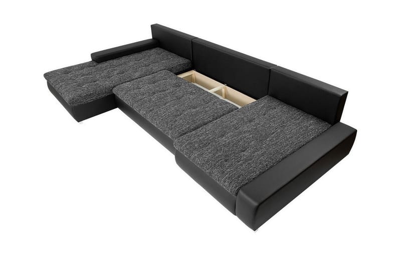 Kintore 4-sits Hörnbäddsoffa Light brown - Møbler - Sofaer - Sovesofaer