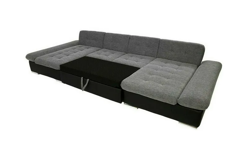 Kintore 4-sits Hörnbäddsoffa NO_BRAND Brown - Møbler - Sofaer - Sovesofaer
