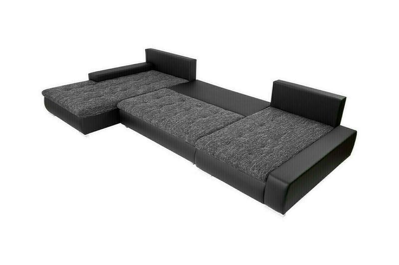 Kintore 4-sits Hörnbäddsoffa NO_BRAND Dark grey - Møbler - Sofaer - Sovesofaer