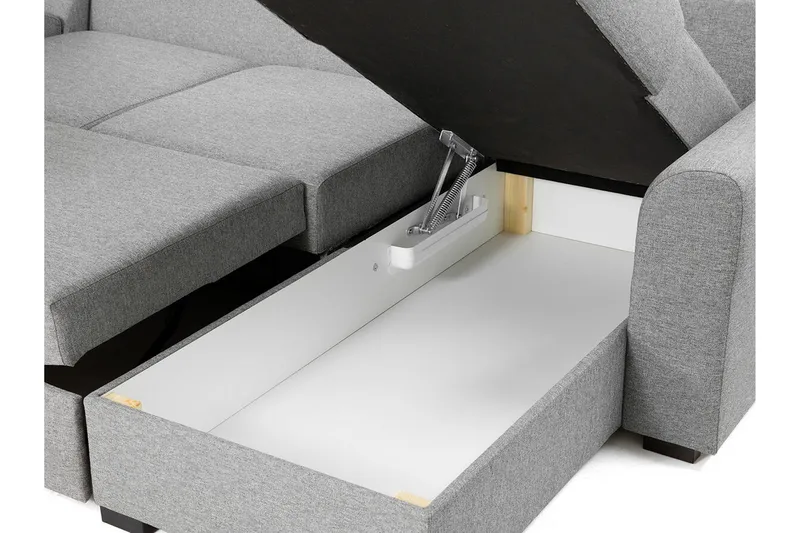 Kintore 4-sits Hörnbäddsoffa White - Møbler - Sofaer - Sovesofaer