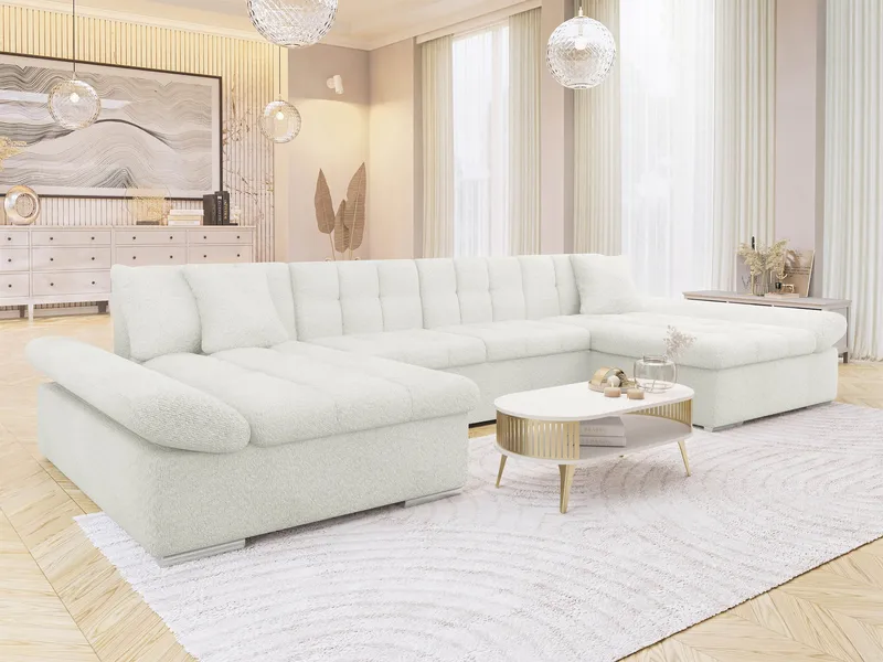 Kintore 5-sits Hörnbäddsoffa Dark grey - Møbler - Sofaer - Sovesofaer