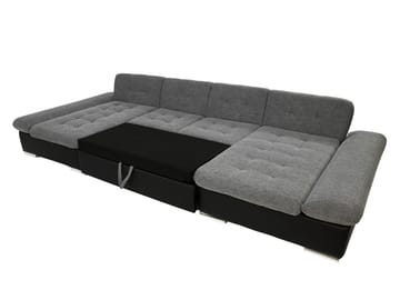 Kintore 5-sits Hörnbäddsoffa Dark grey - Møbler - Sofaer - Sovesofaer