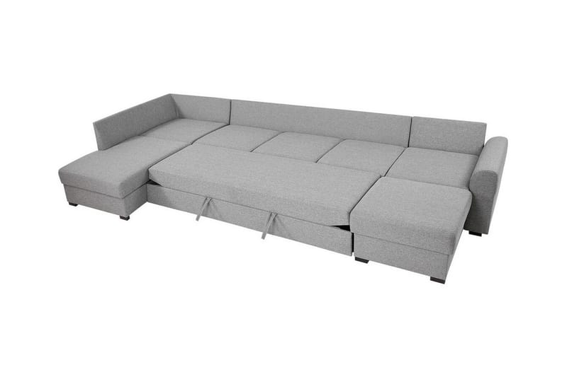 Kintore 6-seters Hjørnesovesofa - Beige/Lys Beige - Sovesofaer - Hjørnesovesofa