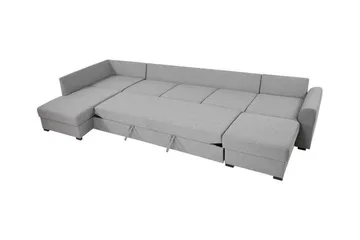 Kintore 6-sits Hörnbäddsoffa White - Møbler - Sofaer - Sovesofaer