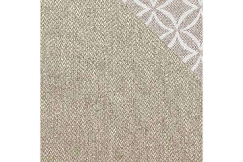 Kinzer Dyp Sovesofa Dobbeldivan 4-seters 315x130 cm U-formet - Beige / Lys - Møbler - Sofaer - Sovesofaer