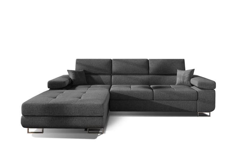 Klinka Sovesofa med Divan Venstre - Grå - Møbler - Sofaer - Sovesofaer