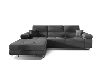 Klinka Sovesofa med Divan Venstre - Grå - Møbler - Sofaer - Sovesofaer