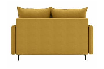 Knocklong 2-seters Sovesofa 129x140 cm med Oppbevaring i Stoff - Grå - Møbler - Sofaer - Sovesofaer