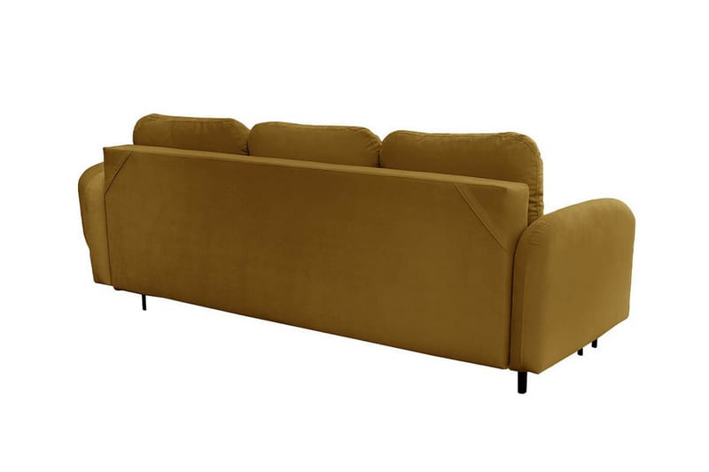 Knocklong 2-seters Sovesofa - Gul-Grønn - Sovesofaer - 2 seters sovesofa