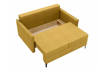 Knocklong 2-seters Sovesofa - Gul - Møbler - Sofaer - Sovesofaer