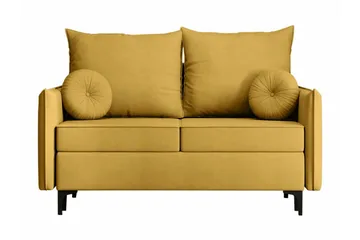 Knocklong 2-seters Sovesofa - Gul - Møbler - Sofaer - Sovesofaer