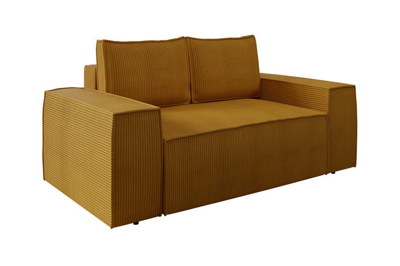 Knocklong 2-seters Sovesofa - Gul - Møbler - Sofaer - Sovesofaer