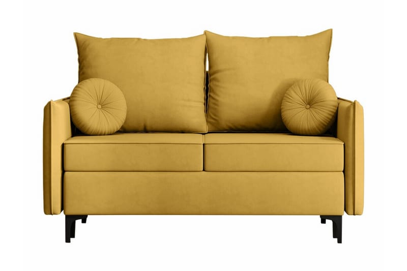 Knocklong 2-seters Sovesofa - Gul - Møbler - Sofaer - Sovesofaer