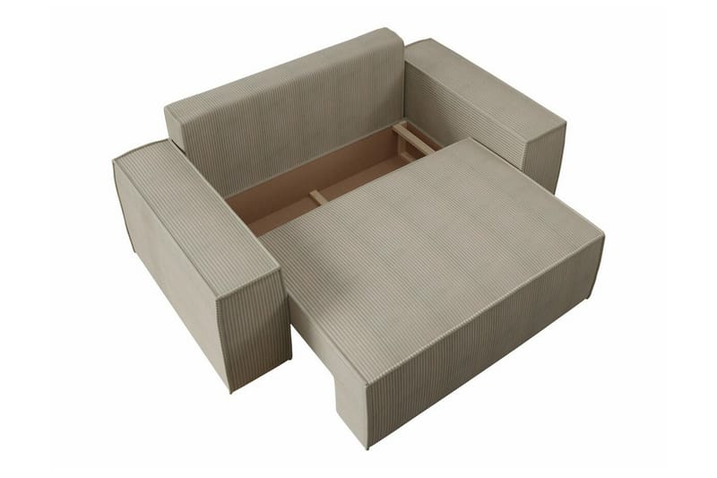 Knocklong 2-seters Sovesofa - Lyse brun - Møbler - Sofaer - Sovesofaer