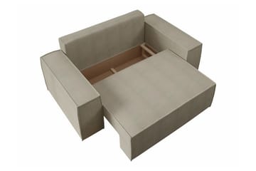 Knocklong 2-seters Sovesofa - Lyse brun - Møbler - Sofaer - Sovesofaer