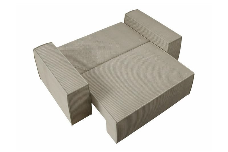 Knocklong 2-seters Sovesofa - Lyse brun - Møbler - Sofaer - Sovesofaer