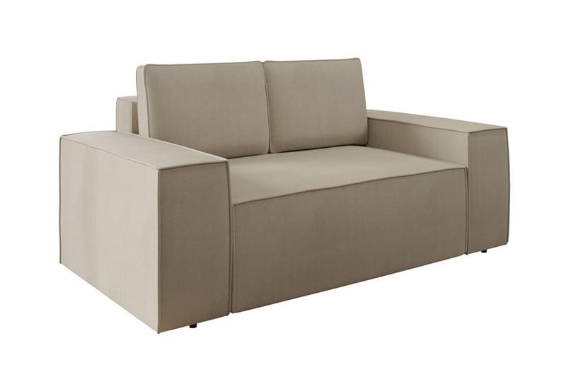 Knocklong 2-seters Sovesofa - Lyse brun - Møbler - Sofaer - Sovesofaer