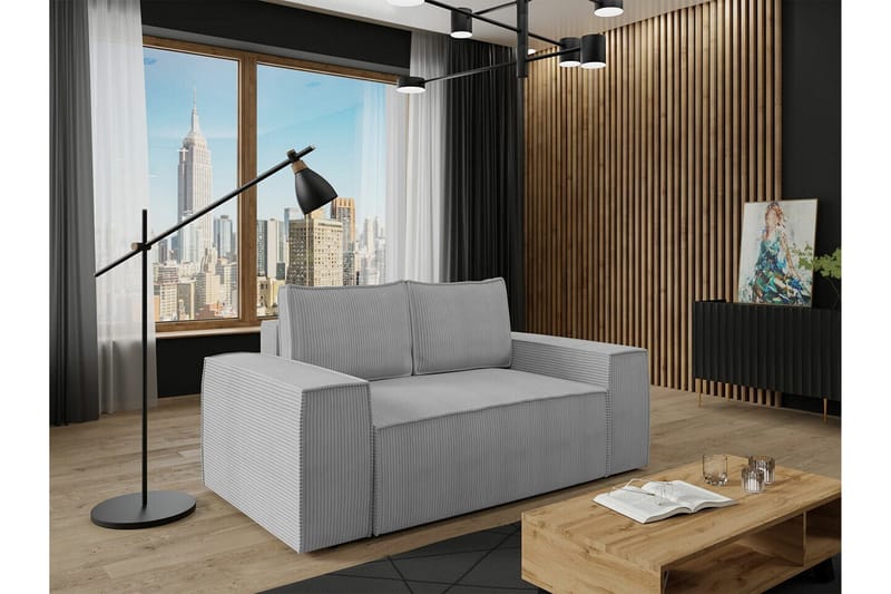 Knocklong 2-seters Sovesofa - Lysegrå - Møbler - Sofaer - Sovesofaer